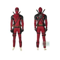 Photo1: Deadpool Wade Winston Wilson Suit Cosplay Costume 1 (1)