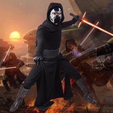 Photo3: Star Wars The Force Awakens Kylo Ren Cosplay Costume (3)