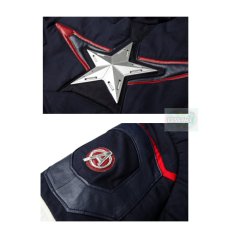 Photo5: Avengers Age Of Ultron Captain America Costume Deluxe Cosplay (5)