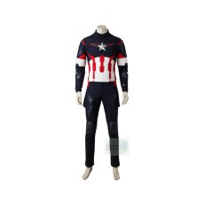 Photo2: Avengers Age Of Ultron Captain America Costume Deluxe Cosplay (2)