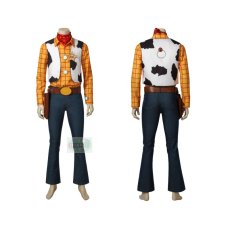 Photo2: Disney Pixar Toy Story Woody Cosplay Costume (2)