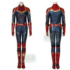 Photo2: Movie Captain Carol Danvers Cosplay Costume (2)