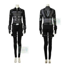 Photo2: Avengers 3: Infinity War Black Widow Natasha Romanoff Outfit Cosplay Costume whole set (2)