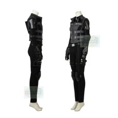 Photo3: Avengers 3: Infinity War Black Widow Natasha Romanoff Outfit Cosplay Costume whole set (3)