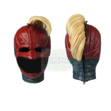 Photo1: Endgame Carol Danvers Cosplay Helmet  (1)