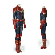 Photo3: Movie Captain Carol Danvers Cosplay Costume (3)