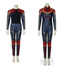 Photo4: Movie Captain Carol Danvers Cosplay Costume (4)