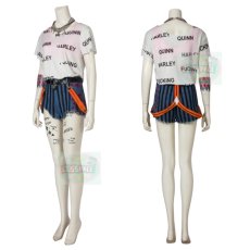 Photo2: Harley Quinn Birds Of Prey Short Version Cosplay Costume  (2)