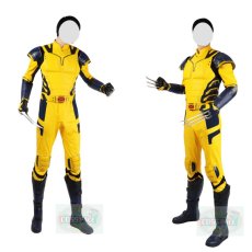 Photo4: Deadpool 3 Classic Wolverine Suit James Howlett Logan Cosplay Costume (4)