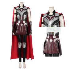 Photo3: Thor: Love and Thunder Female Thor Jane Foster B Edition Cosplay Costume (3)