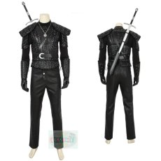 Photo2: The Witcher Netflix Geralt Of Rivia Cosplay Costume (2)