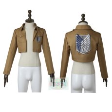 Photo6: Attack on Titan Eren Yeager Complete Cosplay Costume (6)