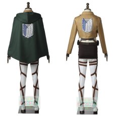 Photo1: Attack on Titan Eren Yeager Complete Cosplay Costume (1)