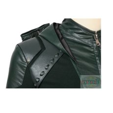 Photo10: Arrow Season 8 Oliver Queen Green Arrow Cosplay Costume (10)