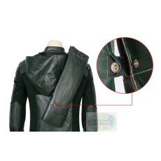 Photo8: Arrow Season 8 Oliver Queen Green Arrow Cosplay Costume (8)