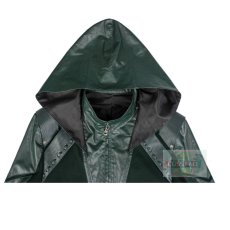 Photo9: Arrow Season 8 Oliver Queen Green Arrow Cosplay Costume (9)