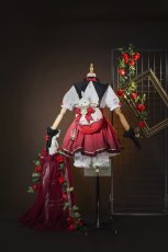 Photo3: Genshin Impact Klee Blossoming Starlight Cosplay Costume  (3)