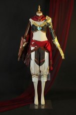 Photo1: Genshin Impact Gilded Brigade Spiritwind Hunter Cosplay Costumes (1)