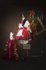 Photo2: Genshin Impact Klee Blossoming Starlight Cosplay Costume  (2)