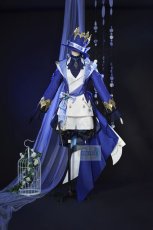 Photo1: Genshin Impact Furina Focalors Cosplay Costume  (1)