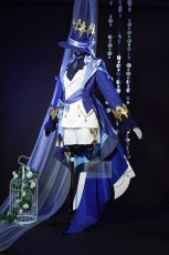 Photo2: Genshin Impact Furina Focalors Cosplay Costume  (2)