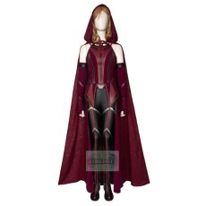 Photo1: 2021 WandaVision New Scarlet Witch Cosplay Suit Wanda Maximoff Cosplay Costume (1)