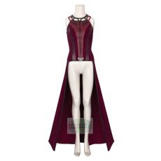 Photo10: 2021 WandaVision New Scarlet Witch Cosplay Suit Wanda Maximoff Cosplay Costume (10)