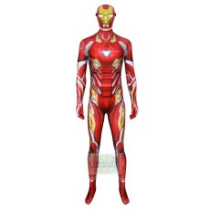 Photo1: Iron Man Jumpsuit Marvel Avengers Iron Man Tony Stark Cosplay Costume (1)