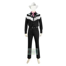 Photo1: Barbie Movie Deluxe Ken Cowboy Cosplay Costume Halloween Outfit (1)