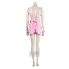 Photo5: 2023 Movie Doll Costumes Margot Robbie Cosplay Suit Barbie Pink Dress (5)