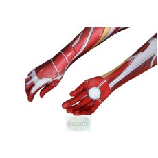 Photo11: Iron Man Jumpsuit Marvel Avengers Iron Man Tony Stark Cosplay Costume (11)