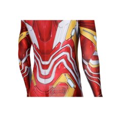 Photo9: Iron Man Jumpsuit Marvel Avengers Iron Man Tony Stark Cosplay Costume (9)