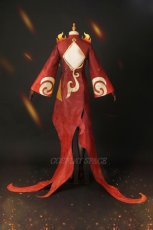 Photo3: Fire Yakshas Costume Genshin Impact Cosplay Suit (3)