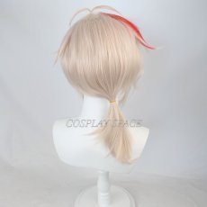 Photo5: Genshin Impact Kaedehara Kazuha Silver Cosplay Wig (5)