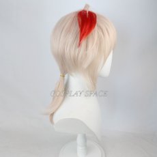 Photo3: Genshin Impact Kaedehara Kazuha Silver Cosplay Wig (3)