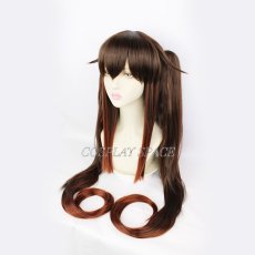 Photo3: Genshin Impact Hu Tao Cosplay Wig (3)