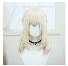 Photo1: Genshin Impact Klee New Skin Golden Cosplay Wig (1)