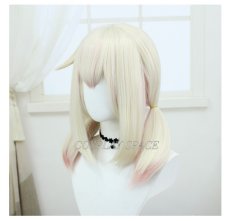 Photo2: Genshin Impact Klee New Skin Golden Cosplay Wig (2)