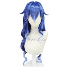 Photo2: Game Genshin Impact Layla Cosplay Wig (2)