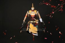 Photo1: Genshin Impact Xiangling Cosplay Costume (1)