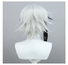 Photo3: Genshin Impact Fatui Servant Arlecchino Cosplay Wig (3)