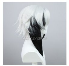 Photo2: Genshin Impact Fatui Servant Arlecchino Cosplay Wig (2)