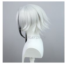 Photo4: Genshin Impact Fatui Servant Arlecchino Cosplay Wig (4)