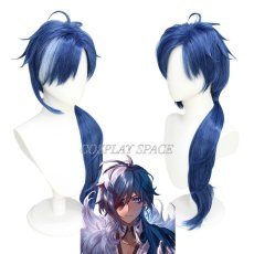 Photo1: Genshin Impact Kaeya Cosplay Wig (1)