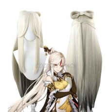 Photo1: Genshin Impact Ningguang Cosplay Wig (1)