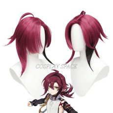 Photo1: Genshin Impact Shikanoin Heizou Cosplay Wig (1)