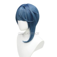 Photo3: Genshin Impact Xingqiu Cosplay Wig (3)