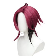 Photo2: Genshin Impact Shikanoin Heizou Cosplay Wig (2)