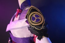 Photo6: Genshin Impact Raiden Shogun Cosplay Costume (6)