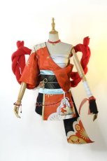 Photo1: Genshin Impact Yoimiya Cosplay Costume (1)